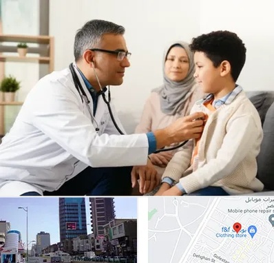 پزشک عمومی در منزل در چهارراه طالقانی کرج 