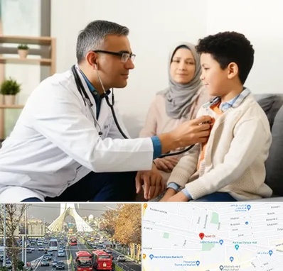 پزشک عمومی در منزل در خیابان آزادی 
