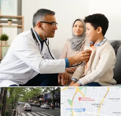 پزشک عمومی در منزل در ظفر 