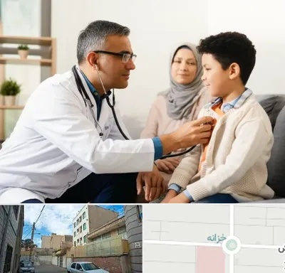 پزشک عمومی در منزل در خزانه