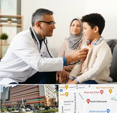 پزشک عمومی در منزل در سهروردی