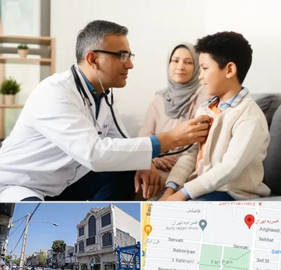 پزشک عمومی در منزل در افسریه