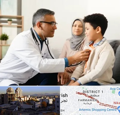 پزشک عمومی در منزل در فرمانیه 