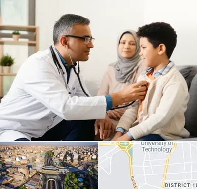 پزشک عمومی در منزل در استاد معین 
