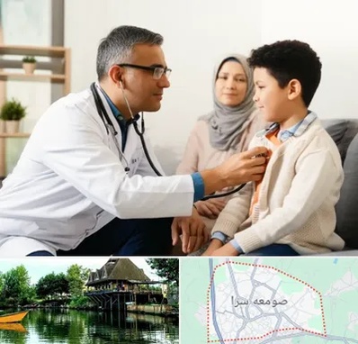 پزشک عمومی در منزل در صومعه سرا