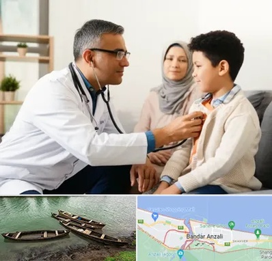 پزشک عمومی در منزل در بندر انزلی