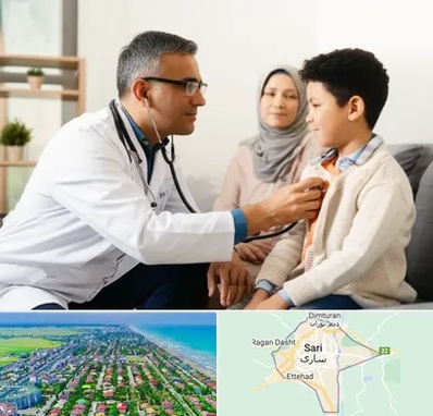پزشک عمومی در منزل در ساری