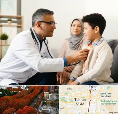 پزشک عمومی در منزل در ولیعصر 