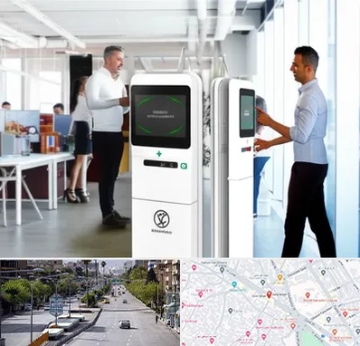 فروش دستگاه حضور و غیاب در خیابان زند شیراز 