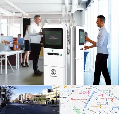 فروش دستگاه حضور و غیاب در خیابان ملاصدرا شیراز 