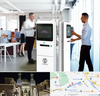 فروش دستگاه حضور و غیاب در زرگری شیراز 