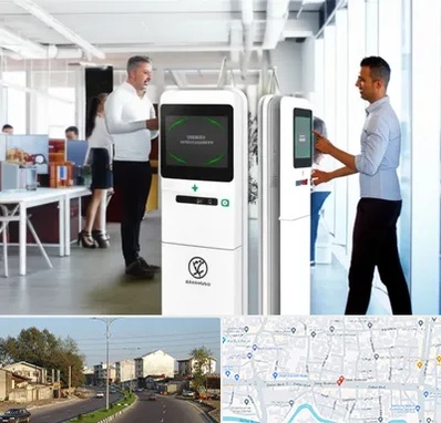 فروش دستگاه حضور و غیاب در ضیابری رشت 