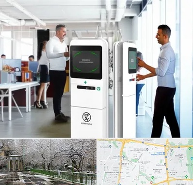 فروش دستگاه حضور و غیاب در باغ فیض 