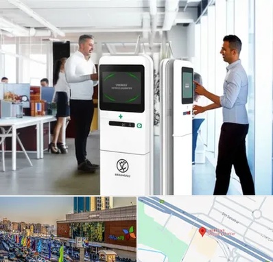 فروش دستگاه حضور و غیاب در لاله پارک تبریز 