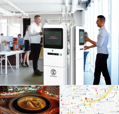 فروش دستگاه حضور و غیاب در میدان ولیعصر 