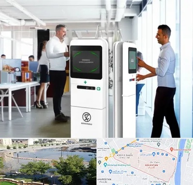 فروش دستگاه حضور و غیاب در گلستان اهواز 