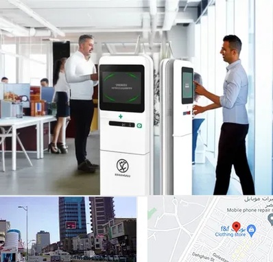 فروش دستگاه حضور و غیاب در چهارراه طالقانی کرج 