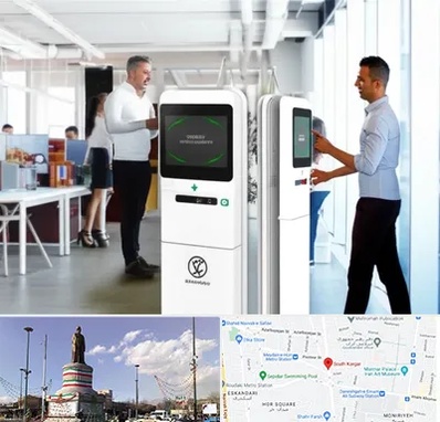 فروش دستگاه حضور و غیاب در کارگر جنوبی 