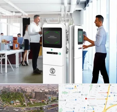 فروش دستگاه حضور و غیاب در آیت الله کاشانی 