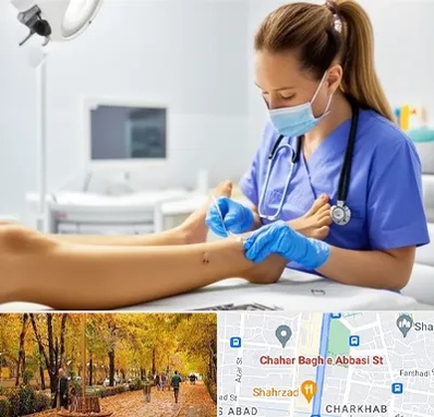 کارشناس زخم در چهارباغ اصفهان 