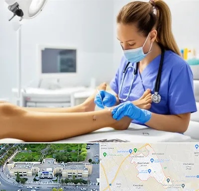 کارشناس زخم در نسیم شهر