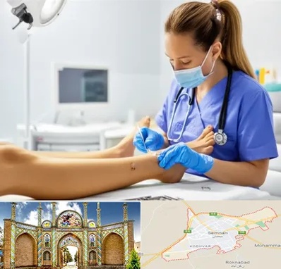 کارشناس زخم در سمنان