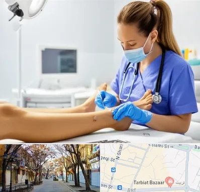 کارشناس زخم در تربیت تبریز 