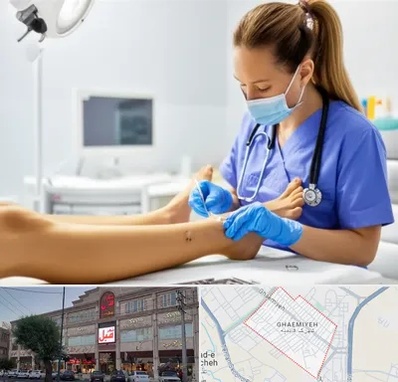 کارشناس زخم در قائمیه اسلامشهر 