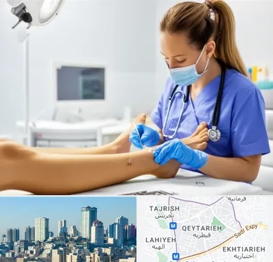 کارشناس زخم در قیطریه 