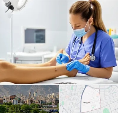 کارشناس زخم در جمشیدیه 
