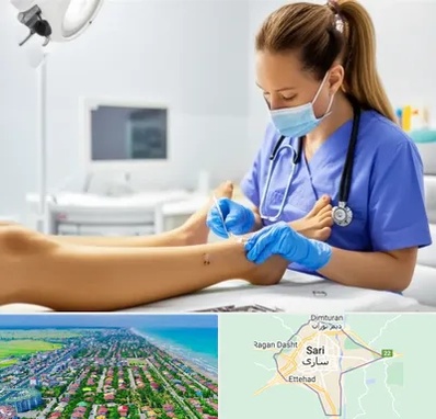 کارشناس زخم در ساری