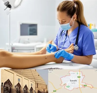 کارشناس زخم در ساوه