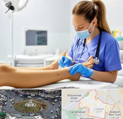 کارشناس زخم در فردیس کرج 