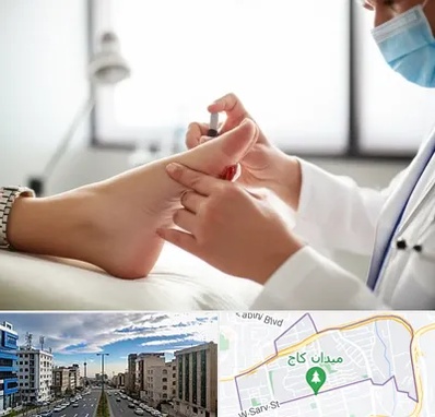 متخصص زخم دیابت در سعادت آباد 