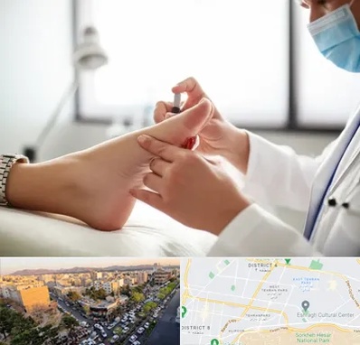 متخصص زخم دیابت در تهرانپارس 