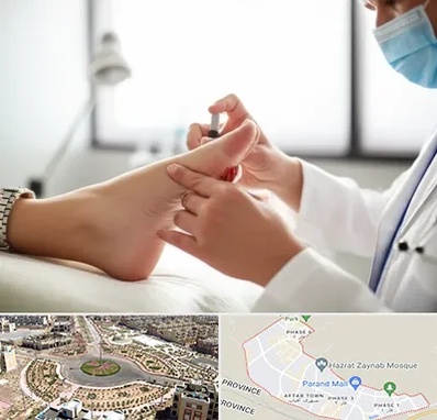 متخصص زخم دیابت در پرند