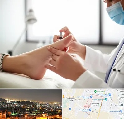 متخصص زخم دیابت در مارلیک کرج 