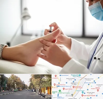 متخصص زخم دیابت در شریعتی 