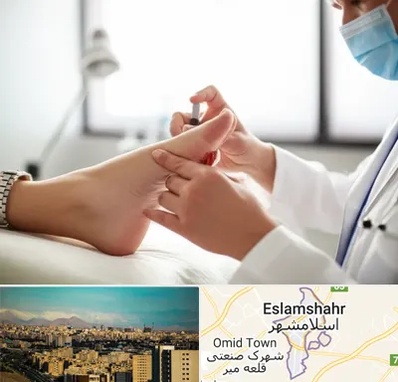 متخصص زخم دیابت در اسلامشهر