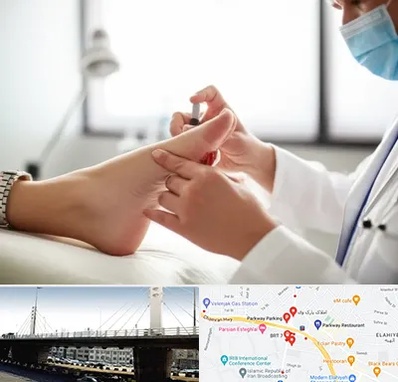 متخصص زخم دیابت در پارک وی