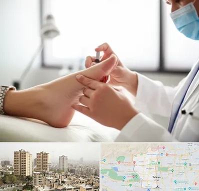 متخصص زخم دیابت در منطقه 5 تهران