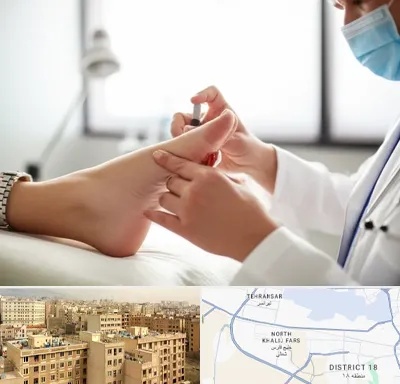 متخصص زخم دیابت در جنوب غرب تهران