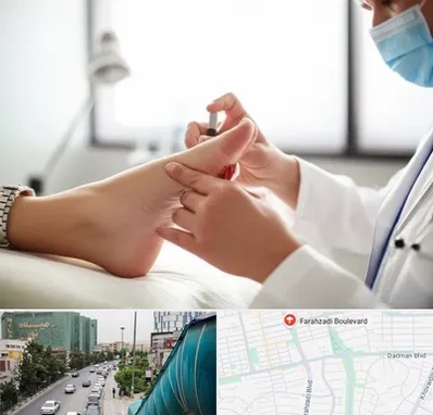 متخصص زخم دیابت در بلوار فرحزادی 