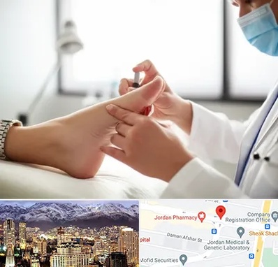 متخصص زخم دیابت در جردن 