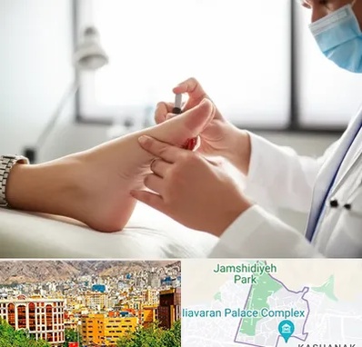 متخصص زخم دیابت در نیاوران 