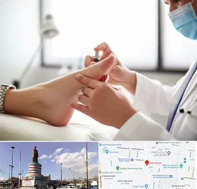متخصص زخم دیابت در کارگر جنوبی