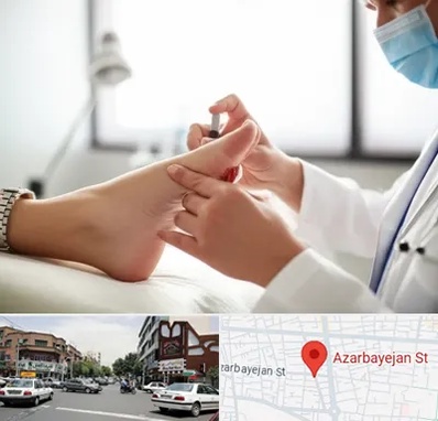 متخصص زخم دیابت در خیابان آذربایجان 