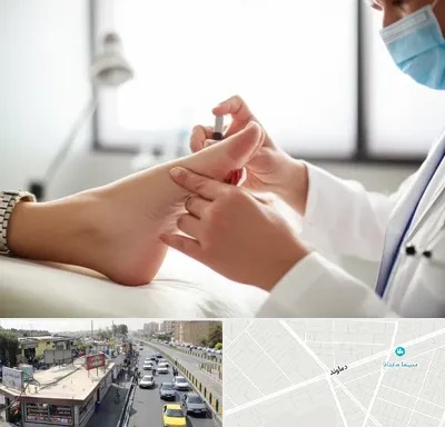 متخصص زخم دیابت در خیابان دماوند