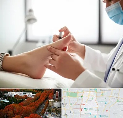 متخصص زخم دیابت در منطقه 6 تهران