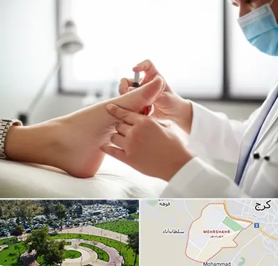 متخصص زخم دیابت در مهرشهر کرج 